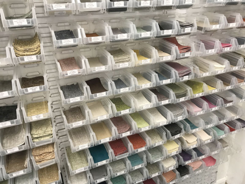 We stock a huge range of fabric samples