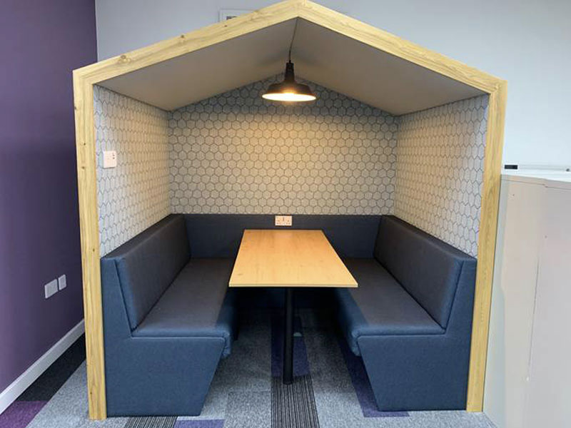 seating for ‘break out pod’