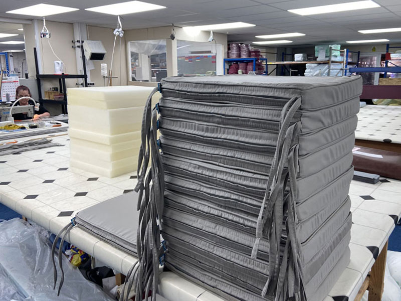 'The finished cushion order will be acrefully packed and shipped using our nationwide courier service