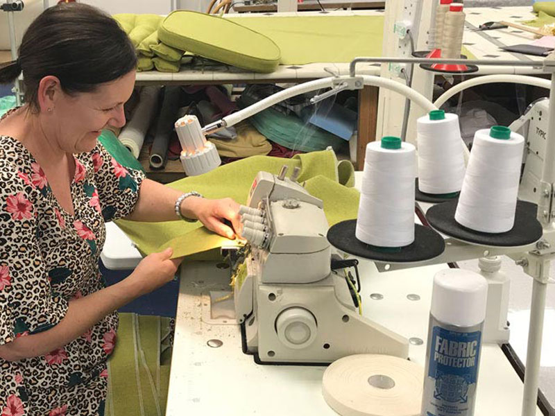 Our upholstery experts all work in-house and have over 400 years of combined experience