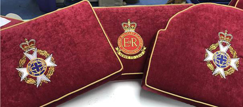 We are able to embroider both simple and intricate designs and wording if required